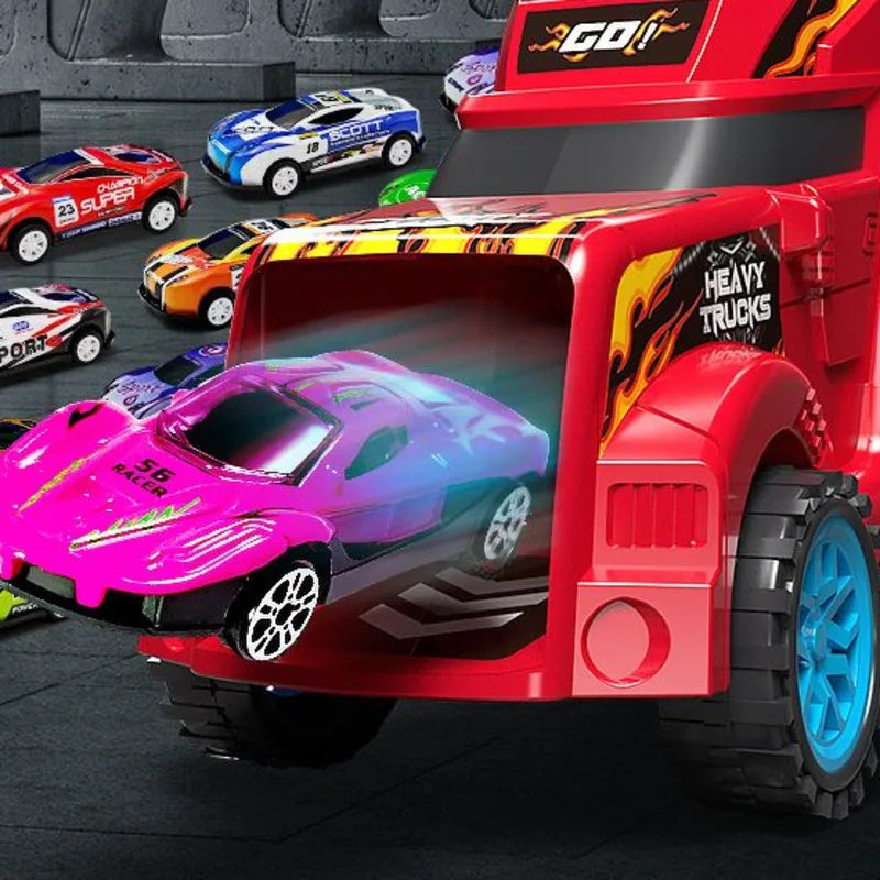 Deformation Transporter Car Toy | Educational Model for Kids | Boys & Girls Gift